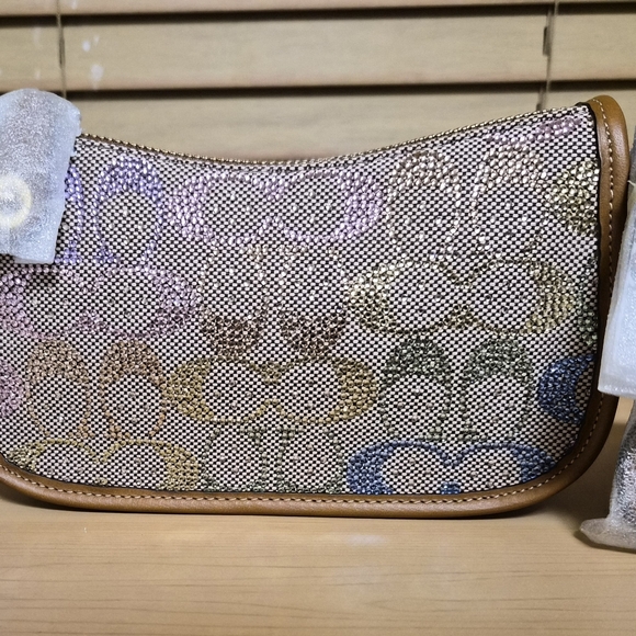 NWT COACH Rainbow Crystal Swinger 20 - Picture 3 of 15
